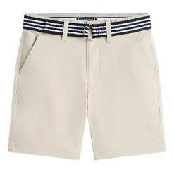 Baggy Chino Belted Short