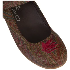 Baleriny Paisley Jacquard