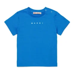 Bawełniany T-shirt z nadrukiem logo