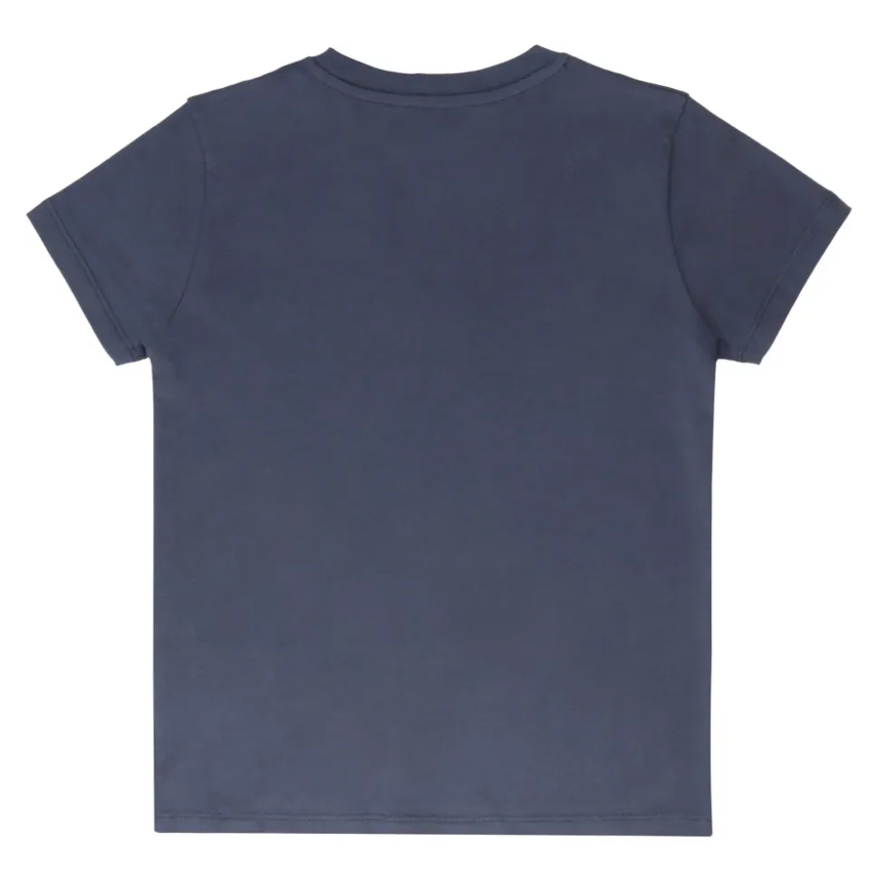 Bawełniany T-shirt z Wytłaczanym Logo