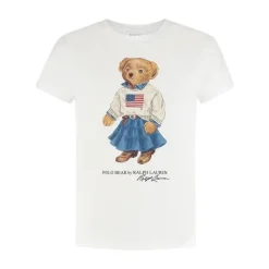 Bear Cotton Jersey T-Shirt