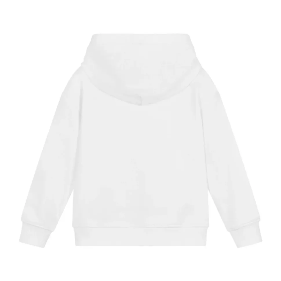 Biała bluza dresowa Mini Block Calvin Klein