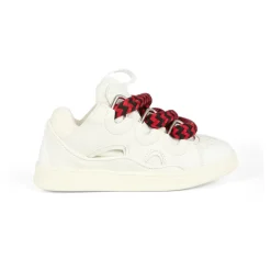 Białe Snake Sneakers