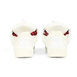 Białe Snake Sneakers