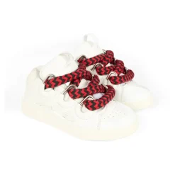Białe Snake Sneakers