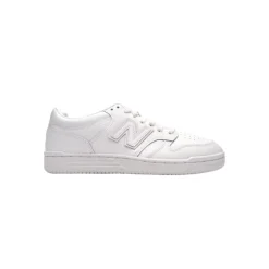 Białe Sneakersy 480 w Klasycznym Stylu