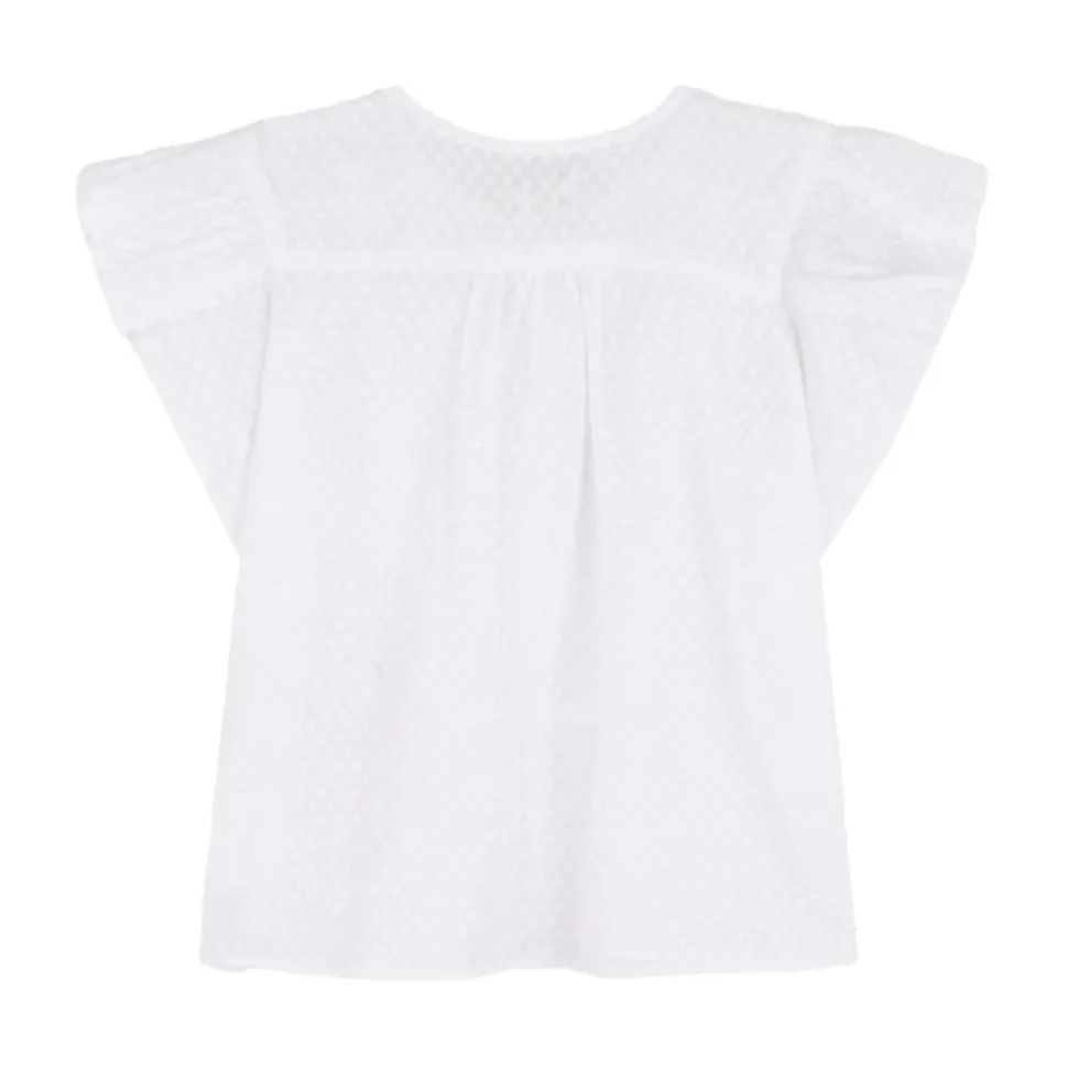Blusa con ruches