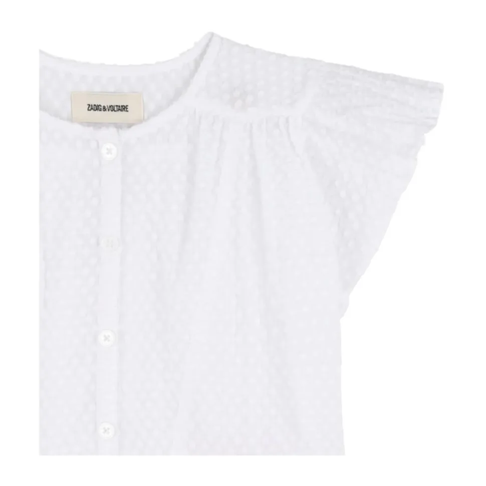 Blusa con ruches