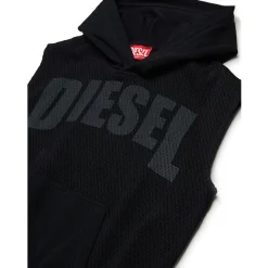 Bluza bez Rękawów z Efektem Siateczki