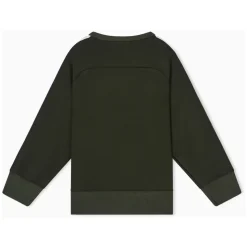 Bluza Crewneck z Haftowanym Logo
