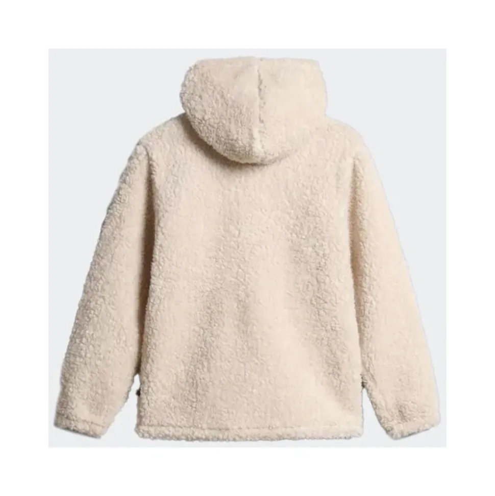 Bluza z Kapturem Zapinana na Pół Zamek