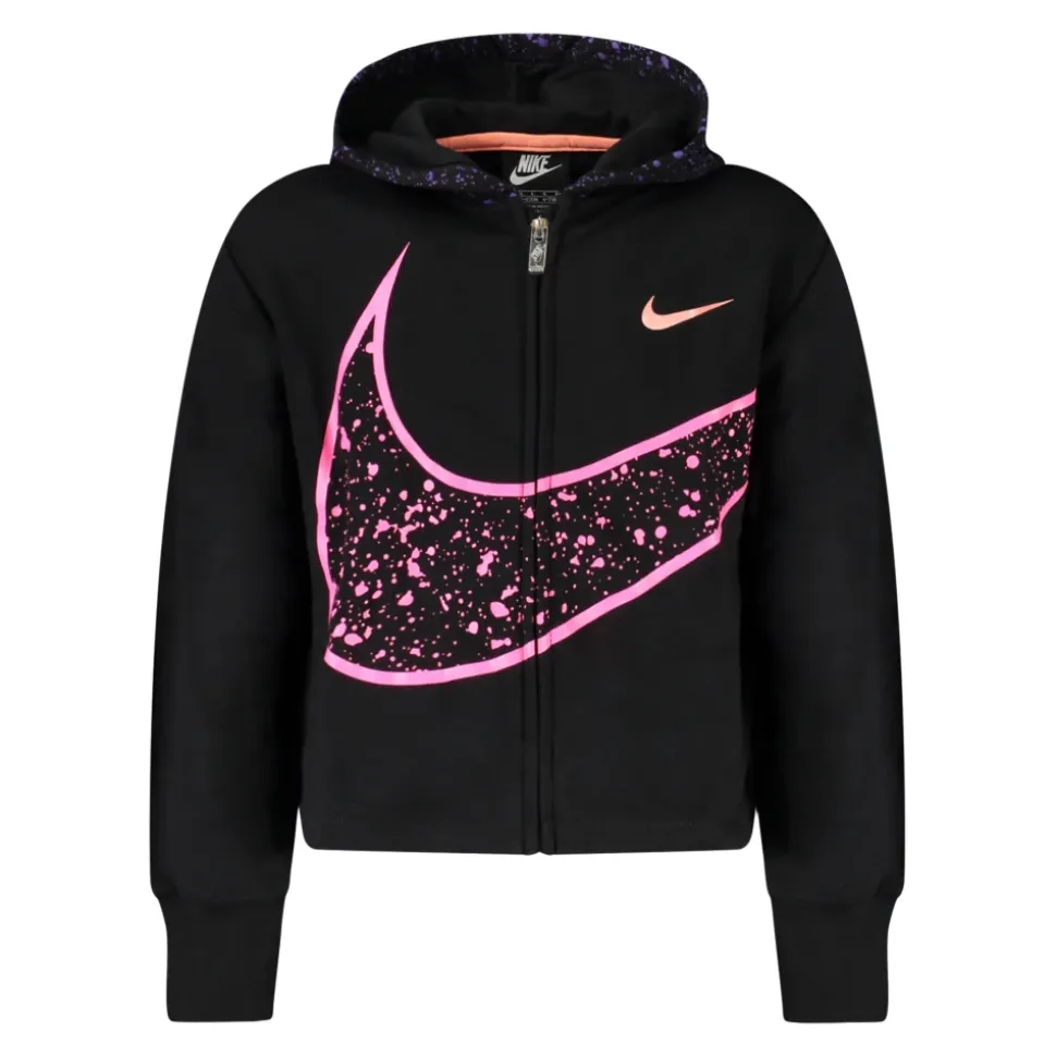 Bluza z kapturem zapinana na zamek Club Fleece Sleeve Swoosh
