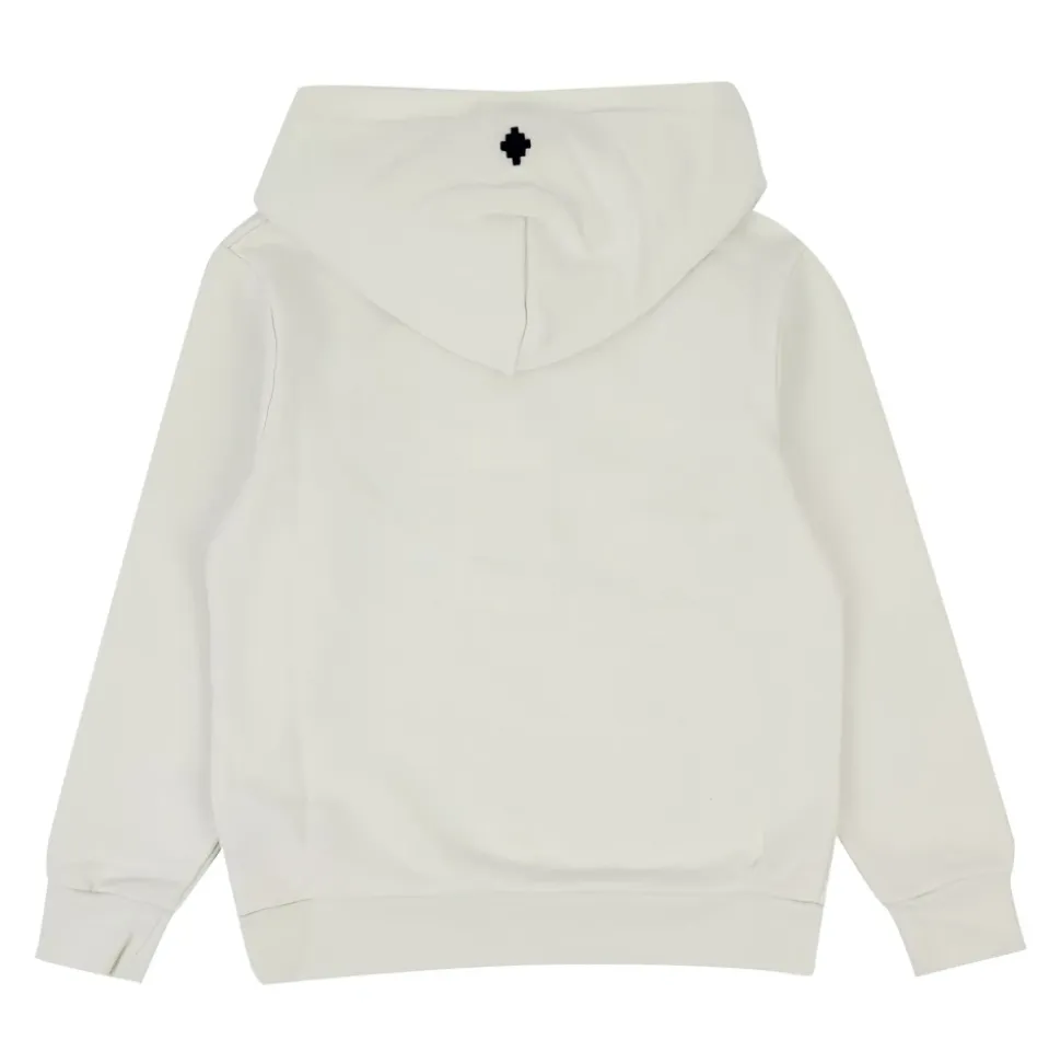 Bluza z Kapturem z Nadrukiem Piór