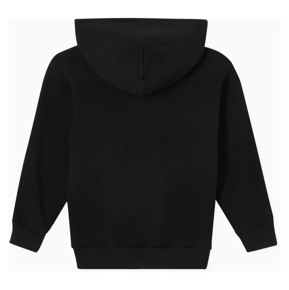 Bluza z Logo z Okrągłym Dekoltem