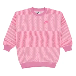 Bluza z nadrukiem flaminga w nadmiarowym fasonie