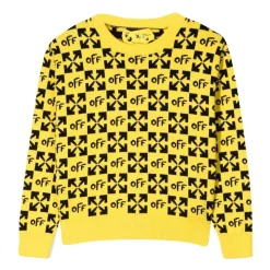 Bluza z Nadrukiem Logo na Całej Powierzchni