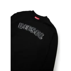 Bluza z okrągłym dekoltem i logo