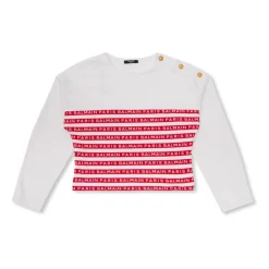 Bluza z wzorem w paski
