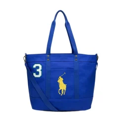 Borsa con logo in cotone