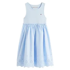 Broderie Anglaise Combi Dress