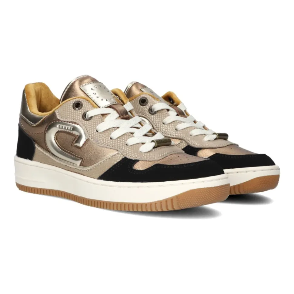 Brązowe Niskie Sneakersy dla Dziewczynek