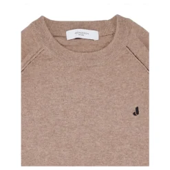 Brązowy T-shirt z krótkim rękawem dla dzieci