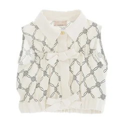 Camicia Burro in Georgette