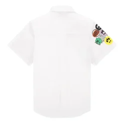Camicia con stampa Maniche corte Taschino