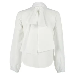 Camicia in popeline effetto stropicciato