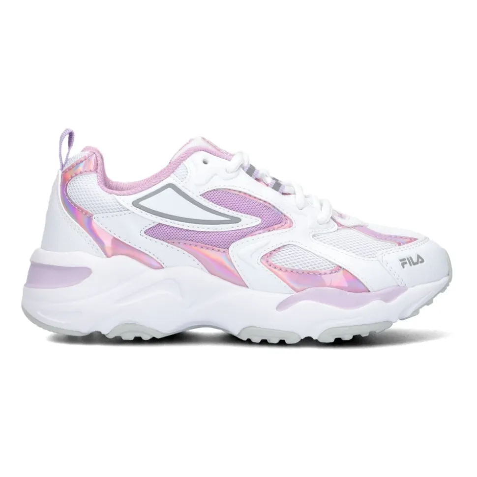 Chunky Ray Tracer Sneakers Biały Liliowy