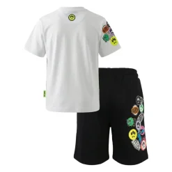 Completo Patch & Shorts - Styl Miejski Biały