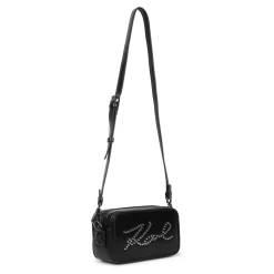 Crinkled Faux-Leather Handbag