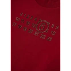 Crop Crewneck Sweatshirt z logo z dżetów