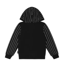 Cropped Hoodie Sweatjacket Crystal