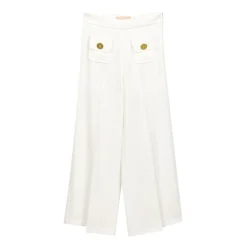 Crêpe Palazzo Trousers
