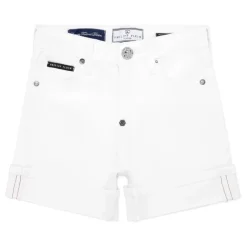Cuff Denim Shorts