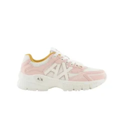 Cunky Sneakers z Kontrastowymi Wstawkami
