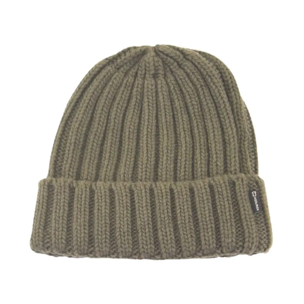 Czapka Beanie z Wełny Merino z Logo