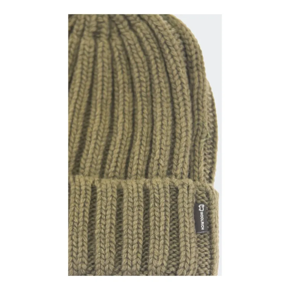 Czapka Beanie z Wełny Merino z Logo