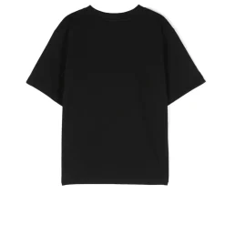 Czarna Maxi T-Shirt Sukienka
