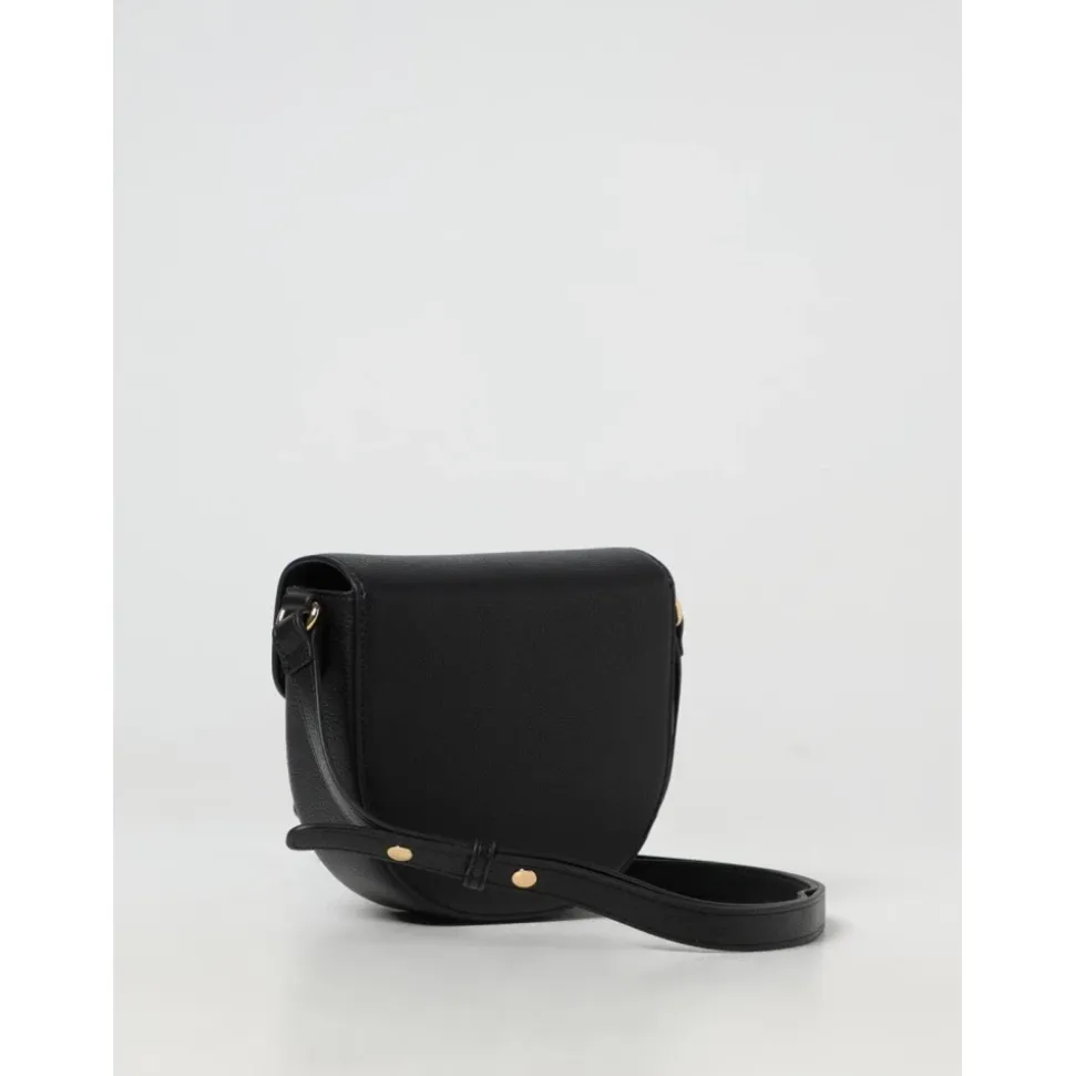 Czarna Skórzana Torba Crossbody