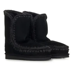 Czarne Buty Slip-on