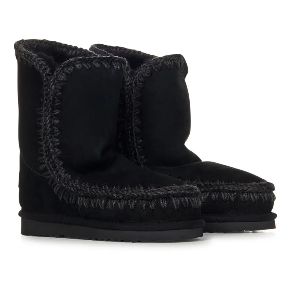 Czarne Buty Slip-on