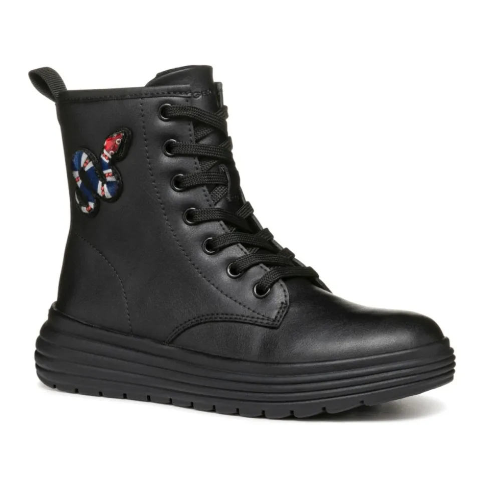 Czarne Dziecięce Buty Phaolae