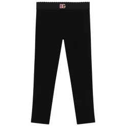Czarne Legginsy dla Kobiet