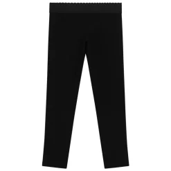 Czarne Legginsy dla Kobiet
