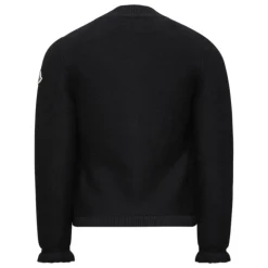 Czarny sweter z ściągaczem