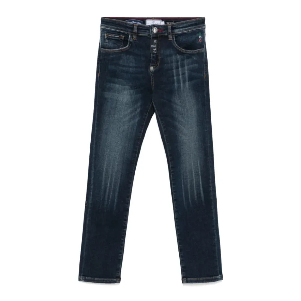 Denimowe spodnie Basic Super Straight Cut