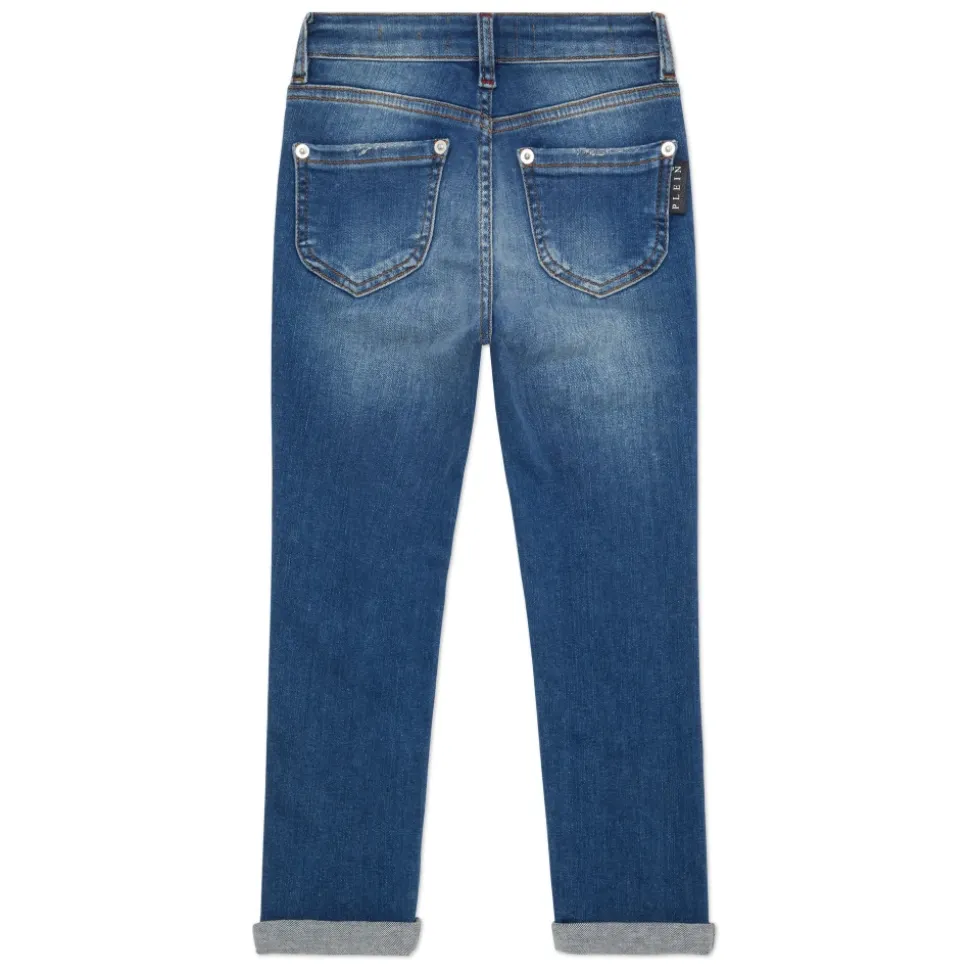Denimowe spodnie skinny fit