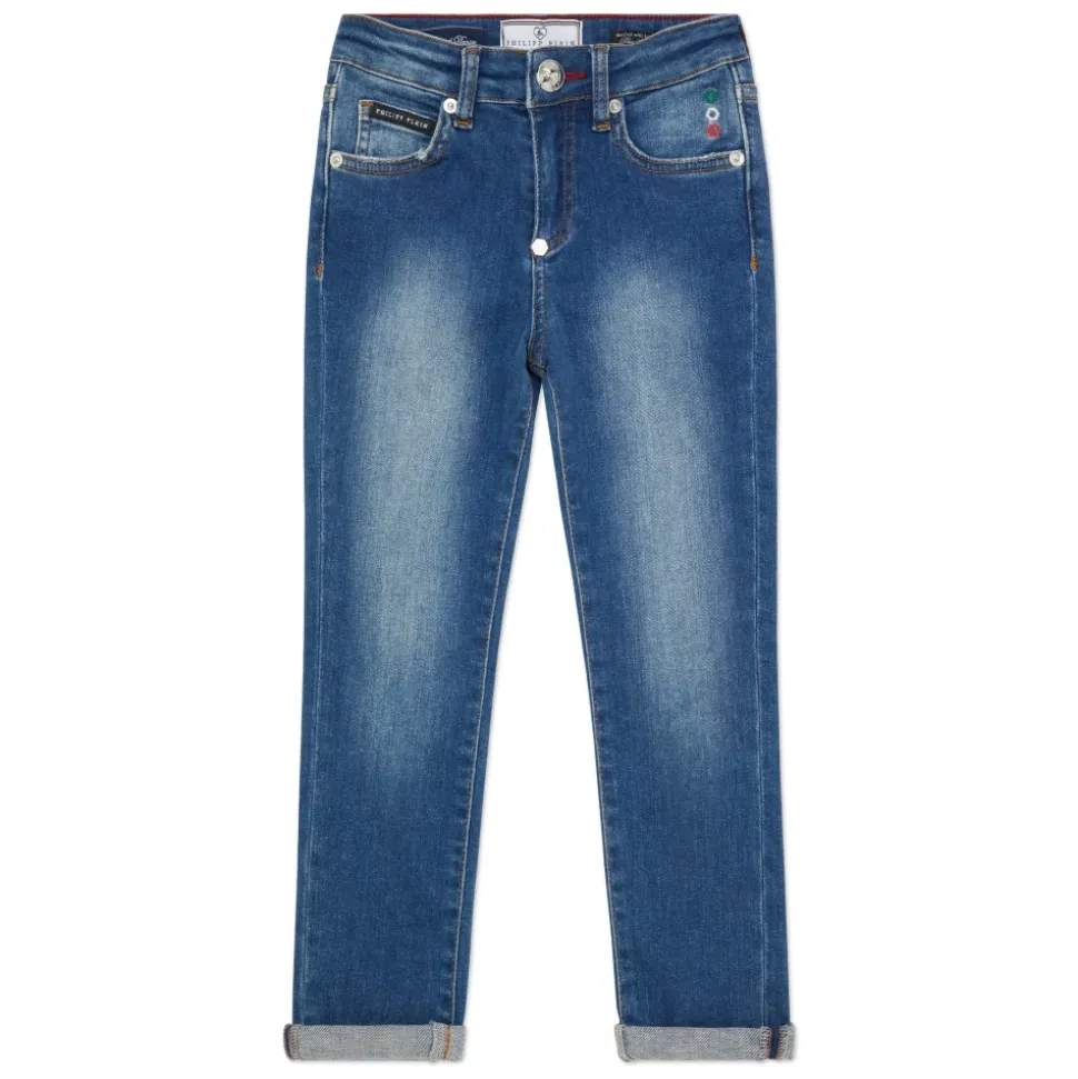 Denimowe spodnie skinny fit